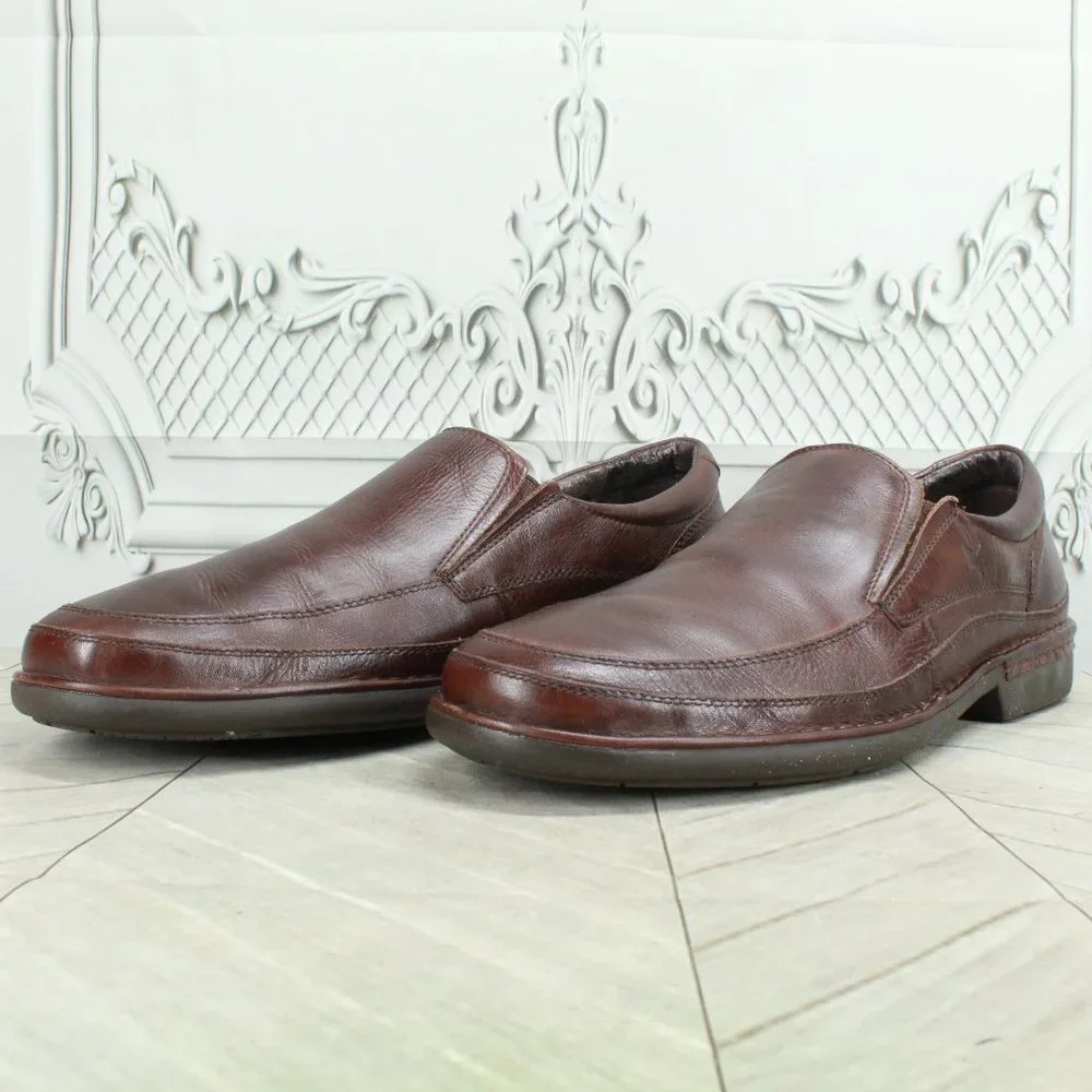 Pikolinos Brown Leather Slip On Loafer Shoes Size EU 46 US 13 - Picture 2 of 9